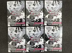 Pokemon TCG Scarlet & Violet White Flare Booster Bundle Box 6x Sealed Card Game - Image 1