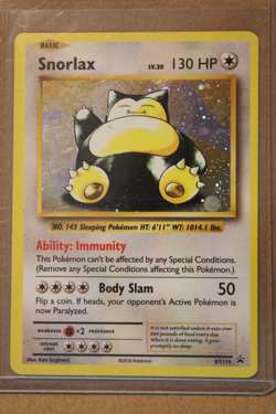 Pokemon TCG Snorlax XY179 XY Holo Black Star Promo - Image 1