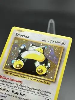 Snorlax - XY179 - XY Black Star Promo - Cosmo Holo - MP - Pokemon TCG Card - Image 2