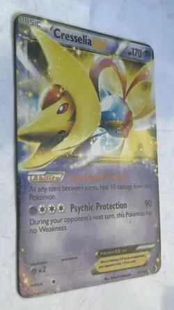 CRESSELIA EX 2012 POKEMON B&W BOUNDARIES CROSSED RARE HOLO 67/149 Q0107 - Image 2