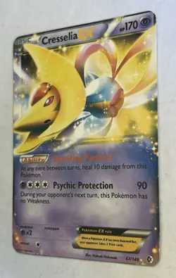 CRESSELIA EX 2012 POKEMON B&W BOUNDARIES CROSSED RARE HOLO 67/149 Q0107 - Image 3