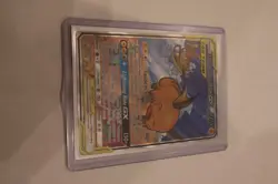 Pokemon Raichu & Alolan Raichu GX Full Art Sm-Unified Minds 221/236 Holo Ultra . - Image 1
