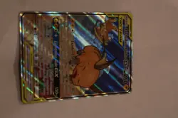 Pokemon Raichu & Alolan Raichu GX Full Art Sm-Unified Minds 221/236 Holo Ultra . - Image 2