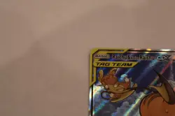 Pokemon Raichu & Alolan Raichu GX Full Art Sm-Unified Minds 221/236 Holo Ultra . - Image 3