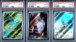 PSA 10 SEQ. SET KANTO TRIO 166 168 170/165 2023 POKEMON 151 JAPANESE CHARMANDER - Image 1