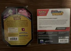 Pokemon TCG Surging Sparks Booster Bundle & Blissey Tin - Factory Sealed - Image 3