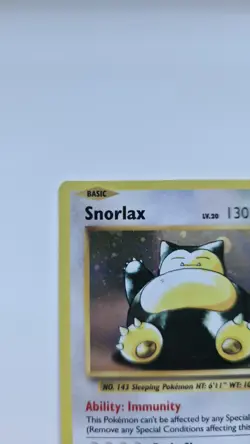 POKEMON TCG SNORLAX XY179 HOLO BLACK STAR PROMO EXCELLENT - Image 2