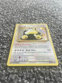 Pokemon TCG Cards Snorlax XY179 Black Star Promo Holo - Image 2