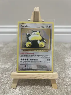 Pokemon TCG Snorlax Holo Black Star Promo Card XY179 2016 Evolutions - Image 1
