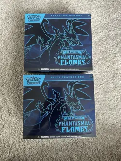 Pokemon Phantasmal Flames (ME02) Elite Trainer Box ETB Factory Sealed Lot Of 2 - Image 1