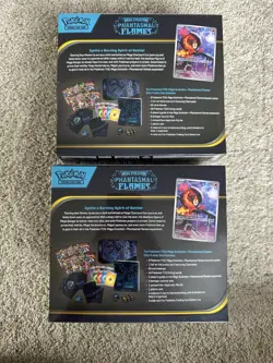 Pokemon Phantasmal Flames (ME02) Elite Trainer Box ETB Factory Sealed Lot Of 2 - Image 2