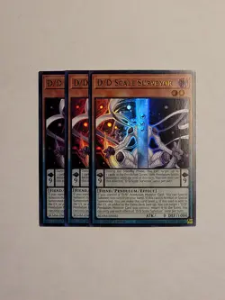 3x D/D Scale Surveyor 1st Edition Ultra Rare BLMM-EN042 Yu-Gi-Oh! - Image 1