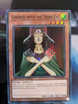YuGiOh! Goddess With The Third Eye STP5-EN006 Super Rare - Image 1