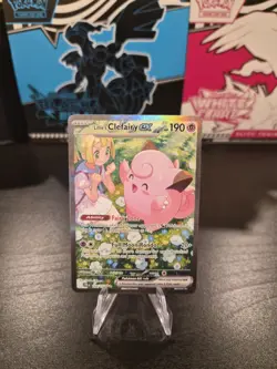 Pokemon TCG Lillie's Clefairy EX Journey Together 184/159 - Image 1