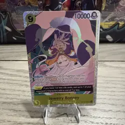 One Piece Carrying On His Will Jewelry Bonney OP13-108 Foil Super Rare SR - Image 1