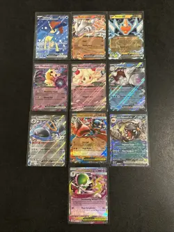 EX Ultra Rare Holo Lot of 10 Pokemon Trading Card Game | NM - Image 1