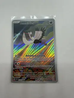 Bombirdier Illustration Rare Pokemon TCG Scarlet & Violet 219/198 - Image 1