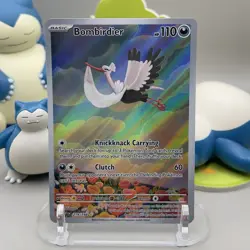 Bombirdier - 219/198 - Scarlet Violet Base Illustration Rare Pokemon TCG NM - Image 1