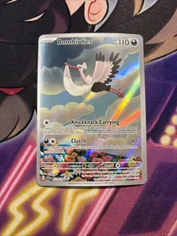 Bombirdier - 219/198 - Scarlet Violet Base Illustration Rare Pokemon TCG NM - Image 1