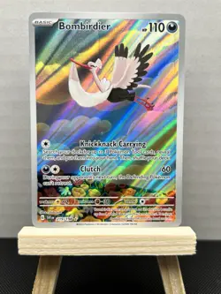 Bombirdier - 219/198 - Scarlet Violet Base Illustration Rare Pokemon TCG NM - Image 1
