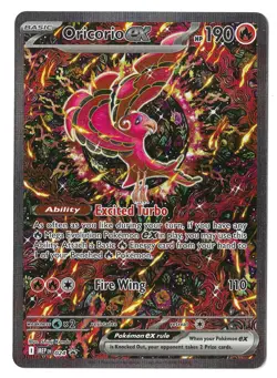 Oricorio ex 024 Special Illustration Rare Promo Pokemon TCG - Charizard x ex UPC - Image 1