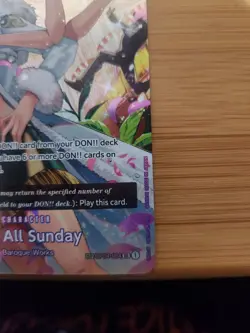 One Piece Card Game Ms. All-Sunday OP04-064 SR SP Alternate Art NM - Image 4
