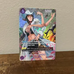 One Piece Card Game Ms. All-Sunday OP04-064 SR SP Alternate Art NM - Image 2