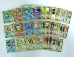 Pokemon Card Base Set 96/96 Cards Full Complete Set Lot Japanese Nintendo 1996 - Image 1