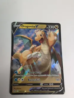 Pokemon TCG Dragonite V Pokemon GO 049/078 Holo Ultra Rare Nm+ - Image 2