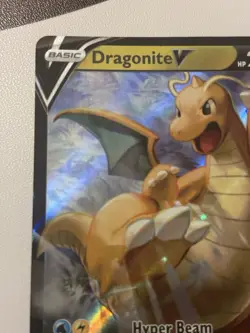 Pokemon TCG Dragonite v Holo Ultra Rare Card Pokemon Go 049/078 Mint/Near Mint - Image 2