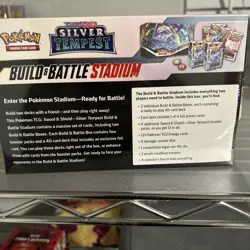 Pokemon TCG Sword & Shield Silver Tempest Build and Battle Stadium SEALED 820650851087 - Image 2
