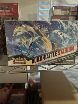 Pokemon Sword and Shield Silver Tempest Build and Battle Stadium - Sealed - Image 1