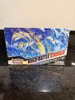 Pokemon TCG Sword & Shield Silver Tempest Build and Battle Stadium SEALED 820650851087 - Image 1