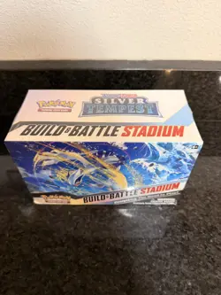 Pokemon TCG Sword & Shield Silver Tempest Build and Battle Stadium SEALED 820650851087 - Image 2