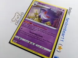 Gengar RARE Non-Holo PROMO card 066/196 Sword & Shield Lost Origin 2022 Pokemon - Image 3