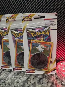 5x Lost Origin Checklane Blisters New Factory Sealed Sword Shield 2022 Pokemon - Image 2