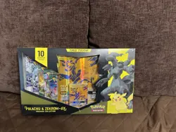 Pokemon TCG Pikachu and Zekrom-GX Tag Team Premium Collection - Brand New - Image 1
