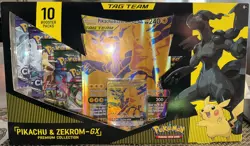 Pokemon TCG Pikachu and Zekrom GX Tag Team Premium Collection - Image 1