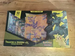 Pokemon TCG Pikachu and Zekrom-GX Tag Team Premium Collection 820650809910 - Image 1