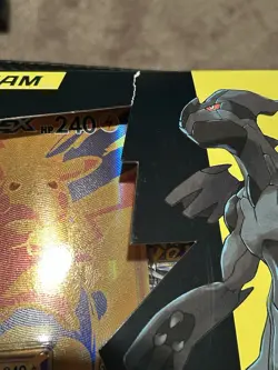 Pokemon TCG Pikachu and Zekrom-GX Tag Team Premium Collection SMALL TEAR SEE PIC 820650809910 - Image 4