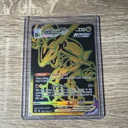 Rayquaza VMAX TG29/TG30 Silver Tempest Holo Gold Secret Rare Pokemon TCG Card - Image 1