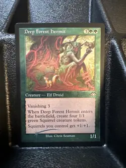 MTG Deep Forest Hermit Modern Horizons 20/40 Etched Foil Rare - Image 1