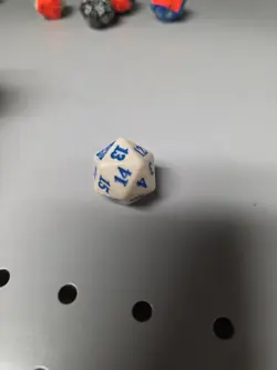 MTG MAGIC THE GATHERING Azorius Guild Spindown D20 Dice- Ravnica Allegiance - Image 2