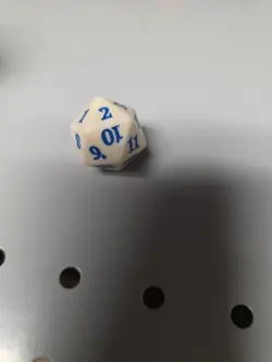 MTG MAGIC THE GATHERING Azorius Guild Spindown D20 Dice- Ravnica Allegiance - Image 5