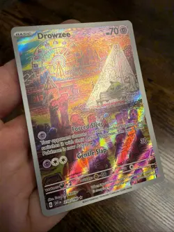 Pokemon Scarlet & Violet Drowzee EN SVI 210/198 Raw Near Mint English Full Art - Image 4