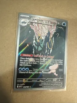 Clawitzer 141/132 ME01: Mega Evolution - Pokemon Card - NM - Image 3