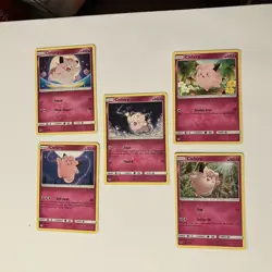 Pokemon Card Lot of 10 Clefairy Great Condition - Image 2