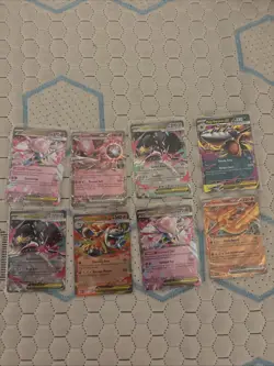 Pokemon Tcg Mega Exes Lot All Near Mint With Penny Sleeves - Image 1
