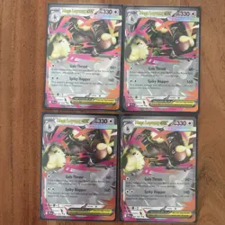 (4) Pokemon TCG Mega Lopunny Ex 084/094 Playset Double Rare Phantasmal Flames NM - Image 1