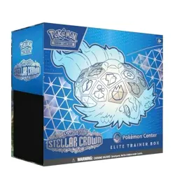 IN HAND Pokemon Center Scarlet & Violet Stellar Crown Elite Trainer Box ETB - Image 1
